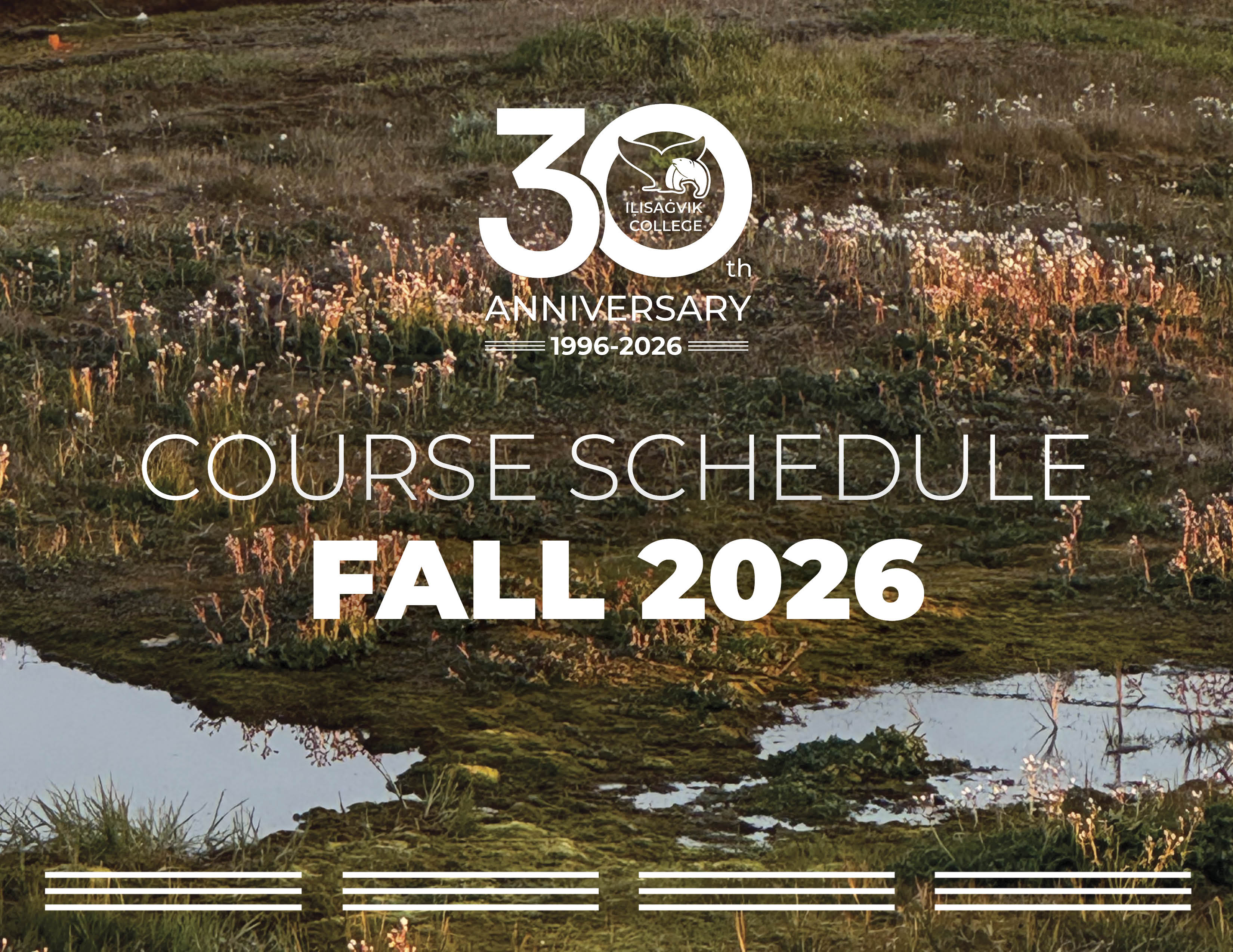 Fall 2026 Schedule